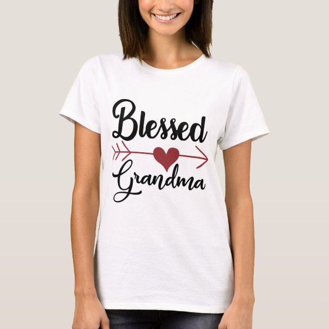 blessed grandma T-Shirt (Front)