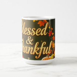 Blessed & Grateful Mug  - Inspirational
