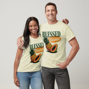 Blessed Harvest Pineapple Papaya Retro Tee