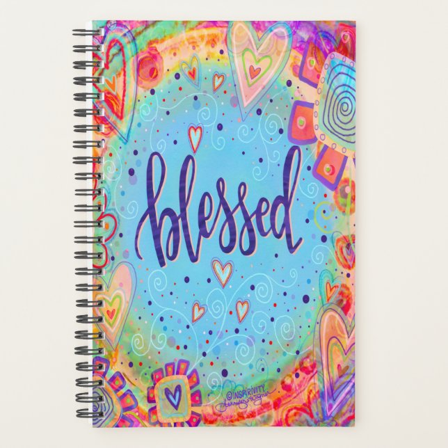 ‘Blessed’ Inspirivity Planner (Front)