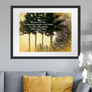 Blessed is the Man Poster