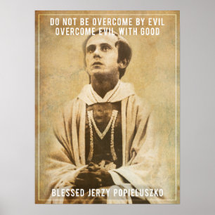 Blessed Jerzy Popiełuszko Poster