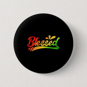 Blessed Juneteenth Shirt African American Women Me 6 Cm Round Badge