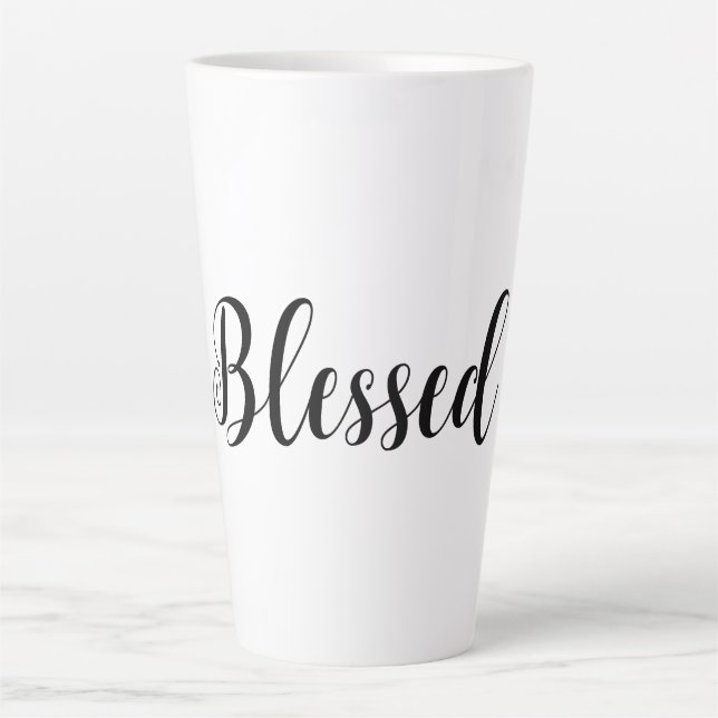 Blessed Latte Mug (Front)