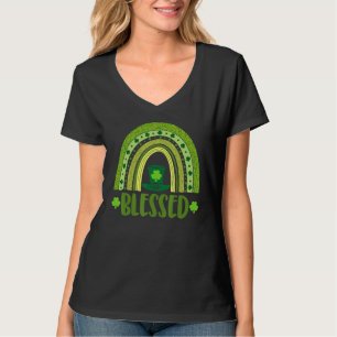Blessed Lucky Men St Patrick's Day Rainbow Love 1 T-Shirt