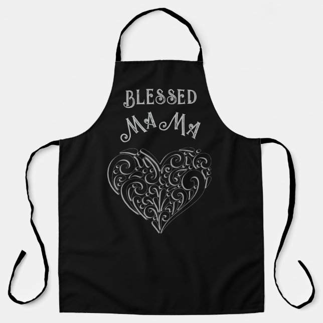Blessed MaMa  Apron (Front)