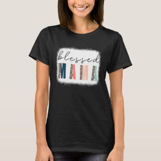Blessed Mama Bleached Mama Leopard T-Shirt