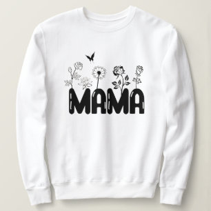 Blessed Mama Flowers Sweatshirt