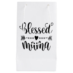Blessed Mama Mother's Day Quote   Gift Bag