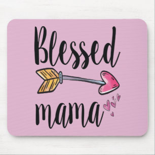 Blessed Mama Mouse Pad