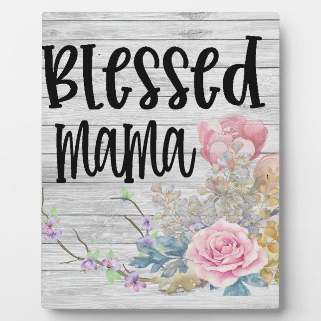 Blessed Mama Plaque (Front)