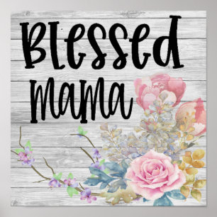Blessed Mama Poster