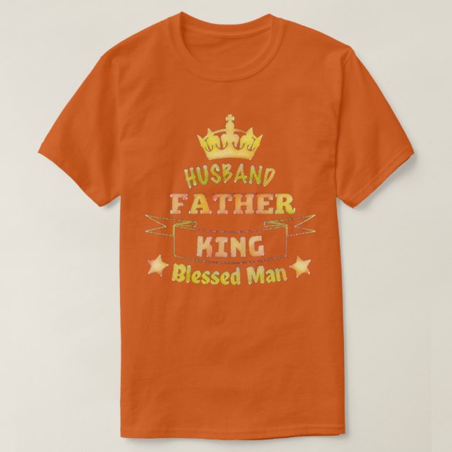 BLESSED MAN T-Shirt (Design Front)