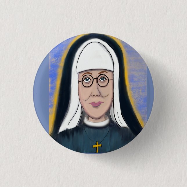 Blessed Marie Rose button (Front)