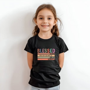 Blessed, Mercy, Redeemed, Loved & Worship T-Shirt