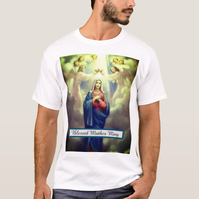 Blessed Mother Mary T-Shirt (Front)