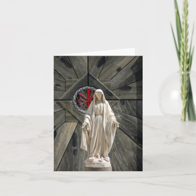 Blessed Mother Note Card (Front)