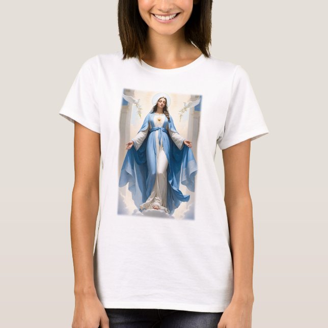 Blessed Mother of Mary T-Shirt (Front)