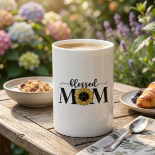 Blessed Mum  Bone China Mug