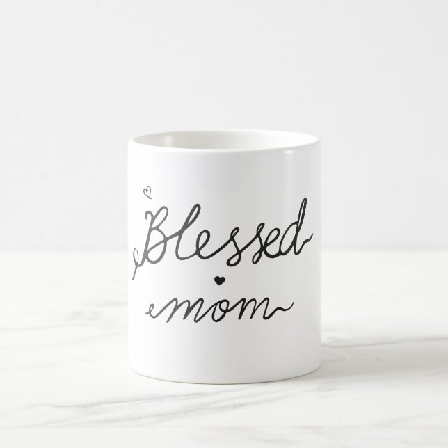 Blessed Mum   Coffee Mug (Center)