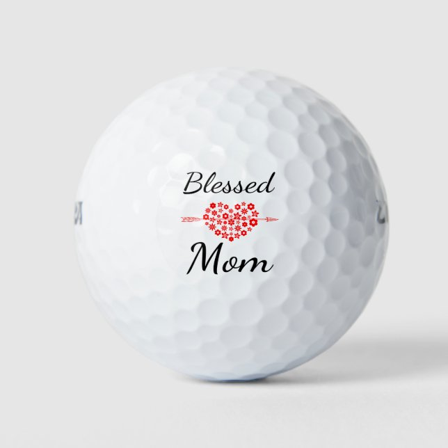Blessed Mum Golf Balls (Front)