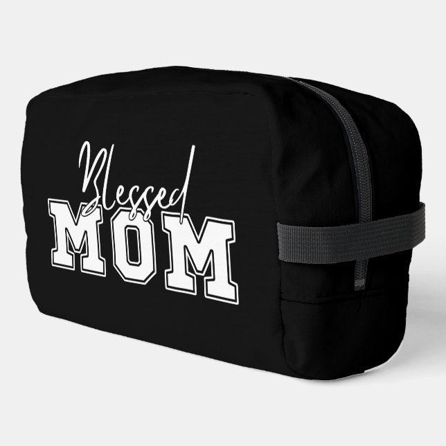 Blessed Mum Mothers Day Gift Dopp Kit (Left Corner)