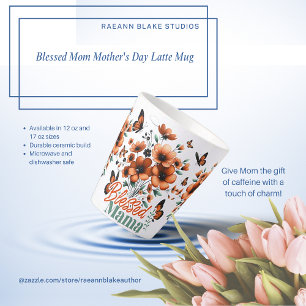 Blessed Mum Mother's Day Latte Mug