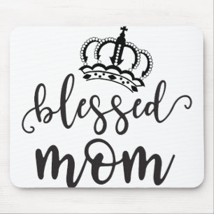 Blessed mum mouse pad