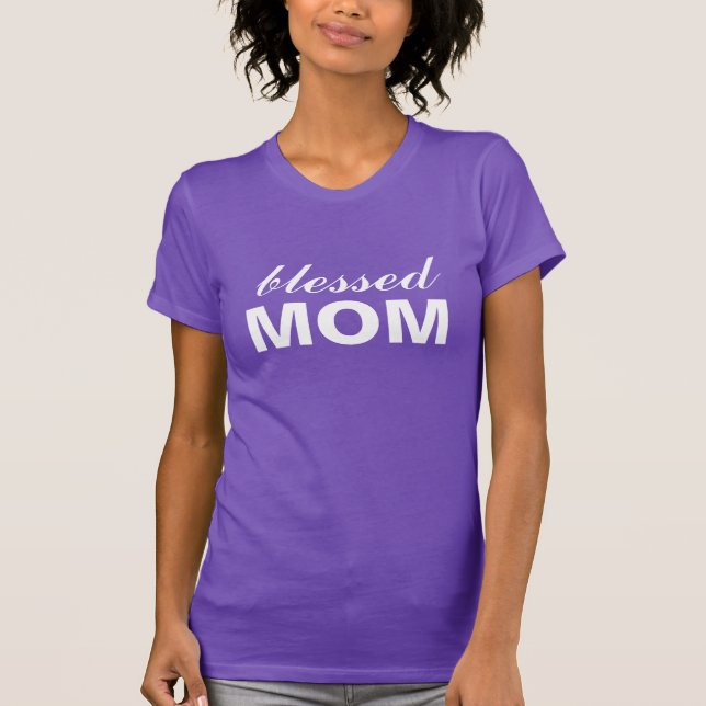 Blessed Mum T-Shirt (Front)