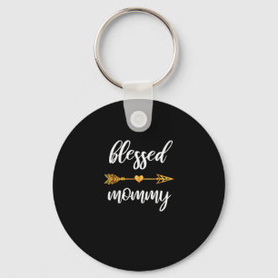 Blessed Mummy Shirt Mum Women Family Matching Than Key Ring