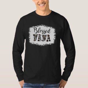Blessed Nana Leopard Best Mom Ever Mom  Mother Day T-Shirt