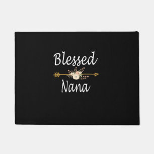 Blessed Nana Shirt Thanksgiving Christmas Doormat