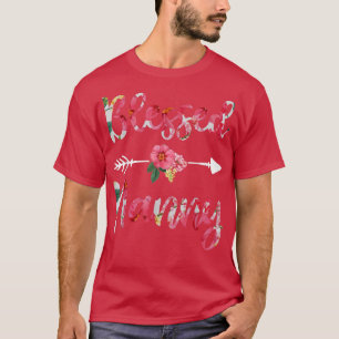 Blessed Nanny Floral s For Women, Mothers Day Gran T-Shirt