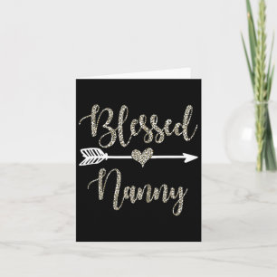 Blessed Nanny Mother’s Day 2024 Grandma Leopard Wo Card