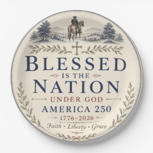 Blessed Nation Plates