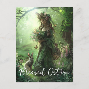 Blessed Ostara Postcard