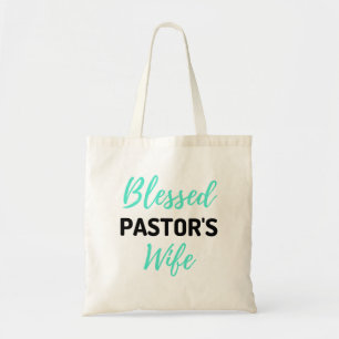 Blessed Pastor's Wife bl Tote Bag