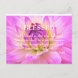 Blessed Postcard