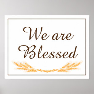 Blessed Poster