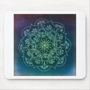 Blessed Rain Mandala Mouse Pad