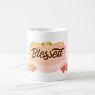 Blessed - Roses Coffee Mug