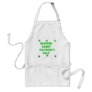 Blessed Saint Patrick's Day (2) Standard Apron