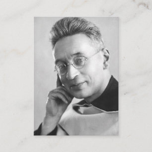 Blessed Saint Titus Brandsma Catholic Prayer Pries Place Card