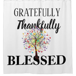 Blessed Shower Curtain