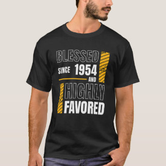 Blessed Since 1954 70th Birthday T-Shirt