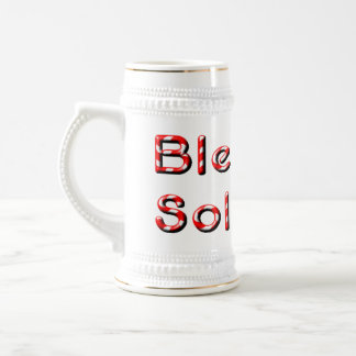 Blessed Solstice Beer Stein