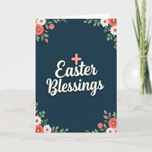 Blessed Springtime Floral Card