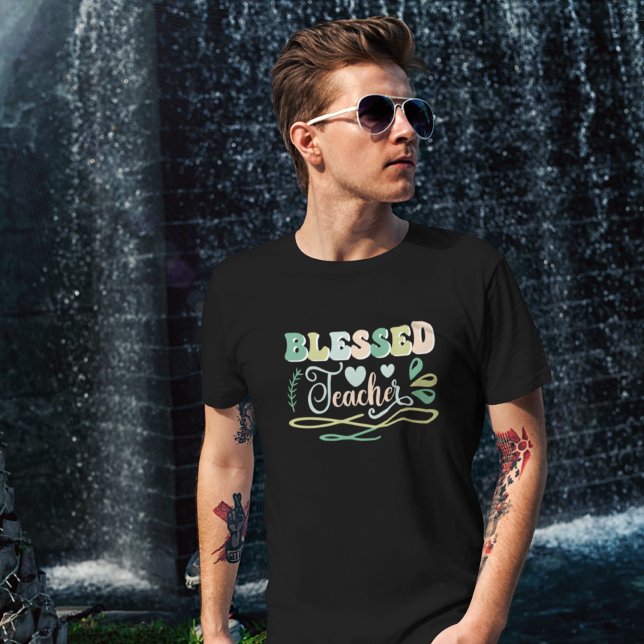 Blessed Teacher Back to School Design T-Shirt (Creator Uploaded)