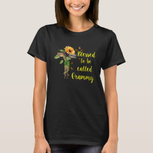Blessed To Be Call Grammy Christian Grammy Mothers T-Shirt