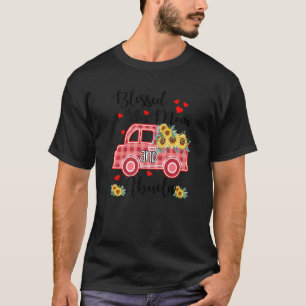 Blessed To Be Called Abuela Sunflower Truck Abuela T-Shirt